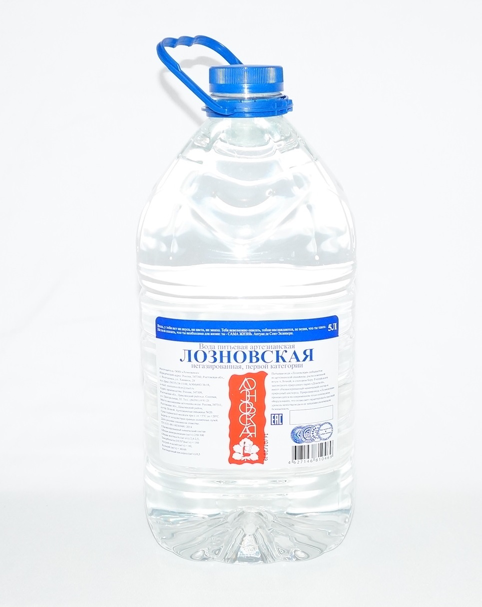 Вода «Лозновская» 5 литров